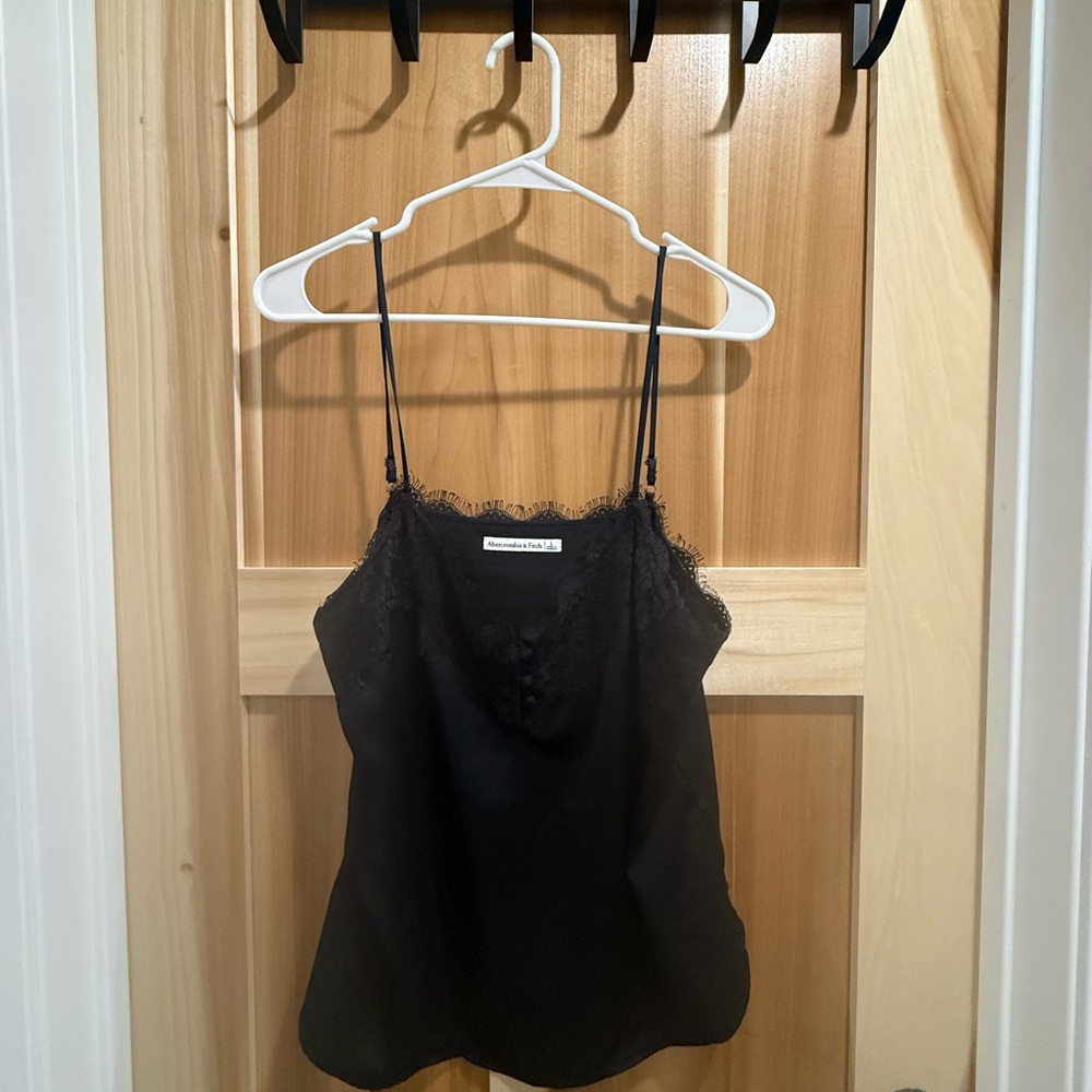 Abercrombie & Fitch Black Lace Camisole